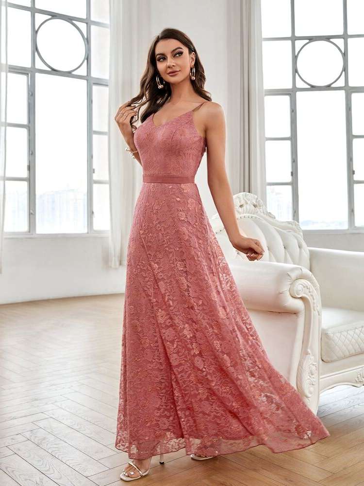 Maxi Regular Fit Rusty Rose Weddings  Events 2683