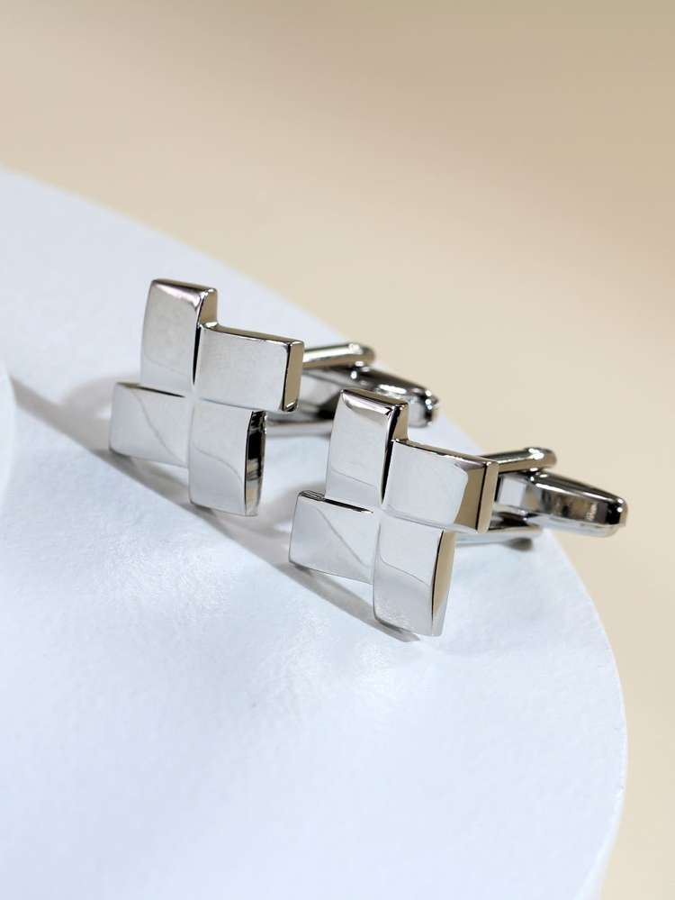  Silver Cufflinks and Tie Clips 5462