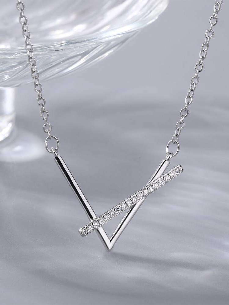  Geometric Silver Jewelry 9502