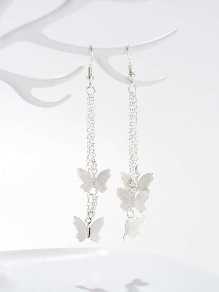  Butterfly Silver Jewelry 9662