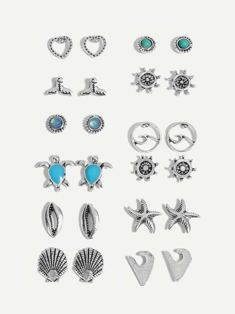 Shell Silver Fashion Jewelry 2237