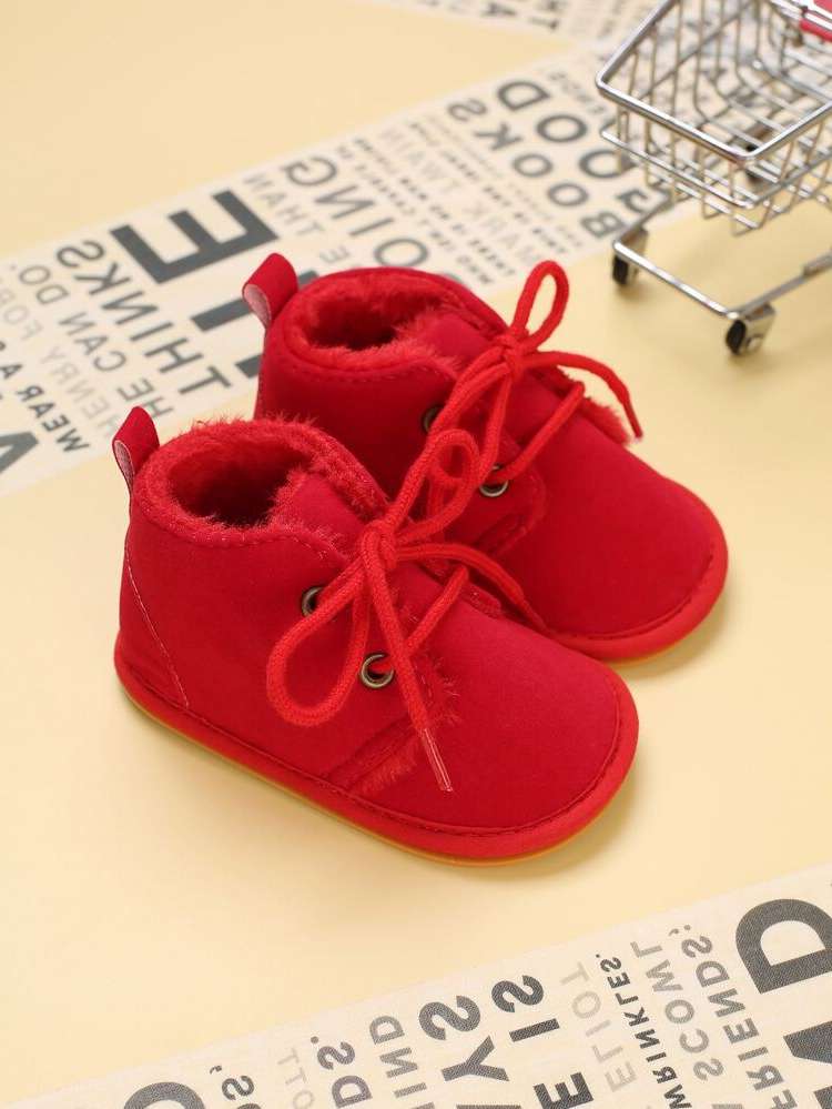  Plain Baby Boots 9217