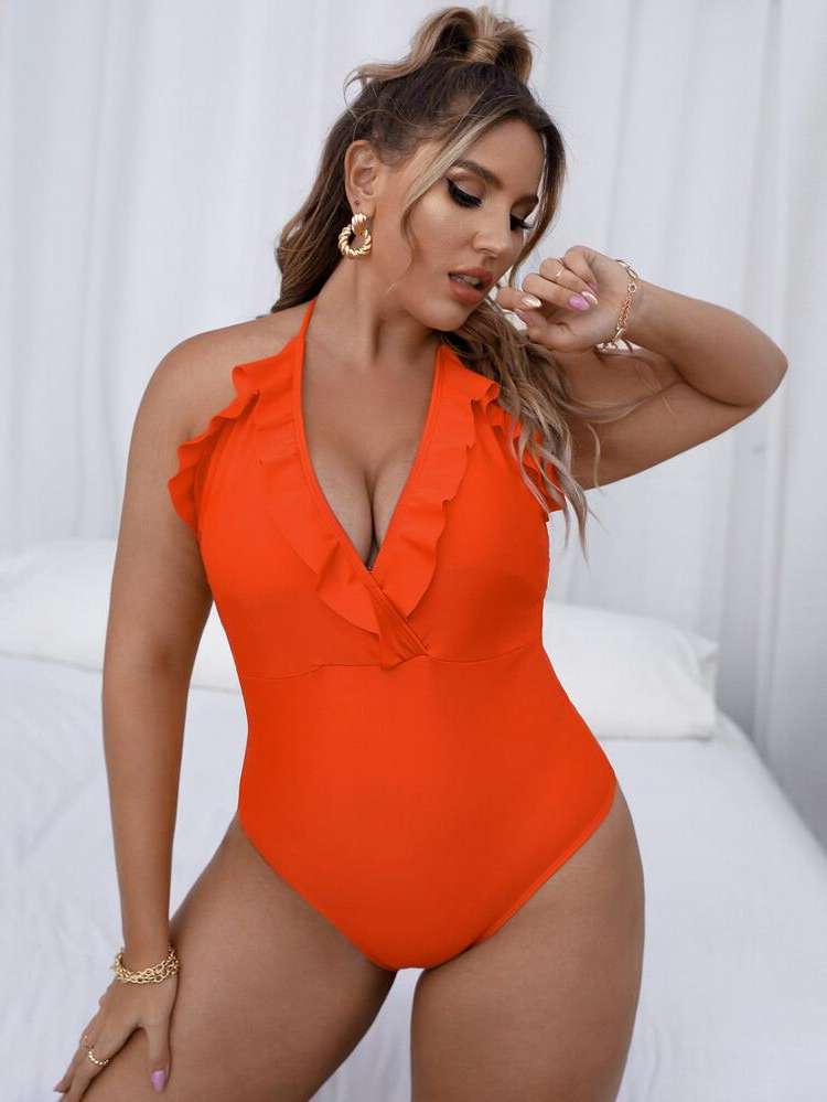   Plus Size One-Pieces 6217