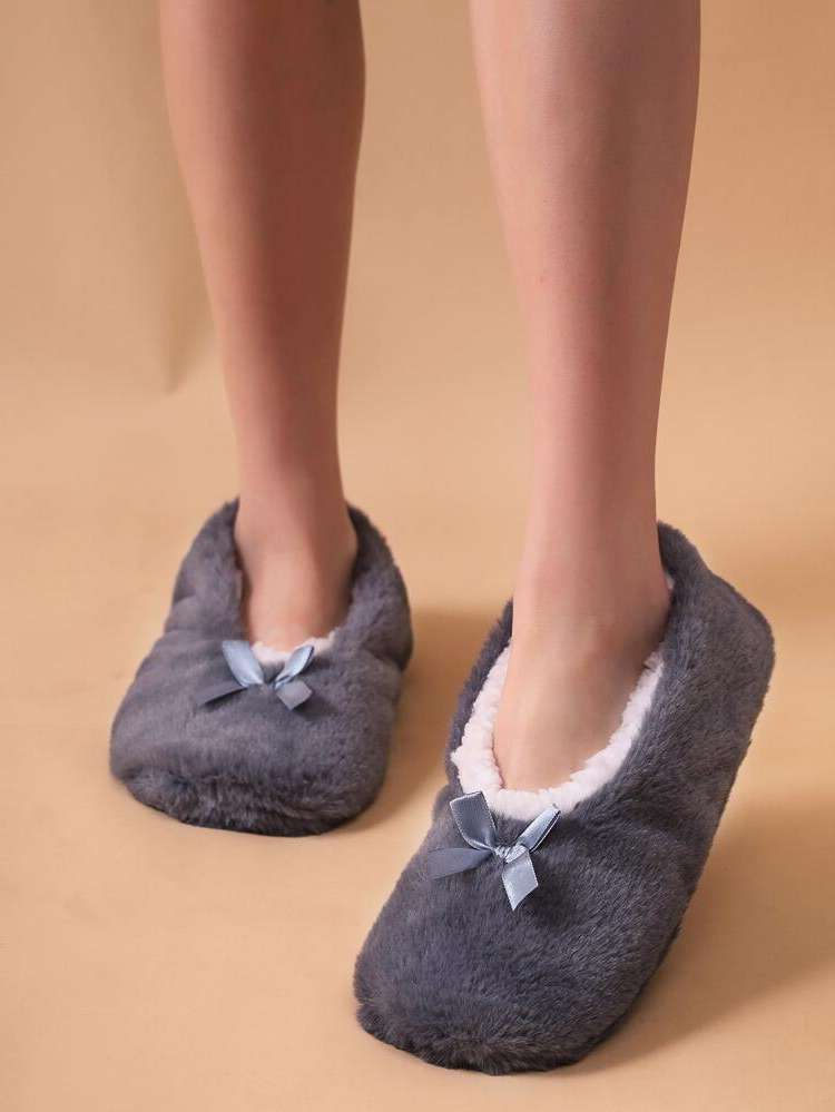  Preppy Plain Women Slippers 513