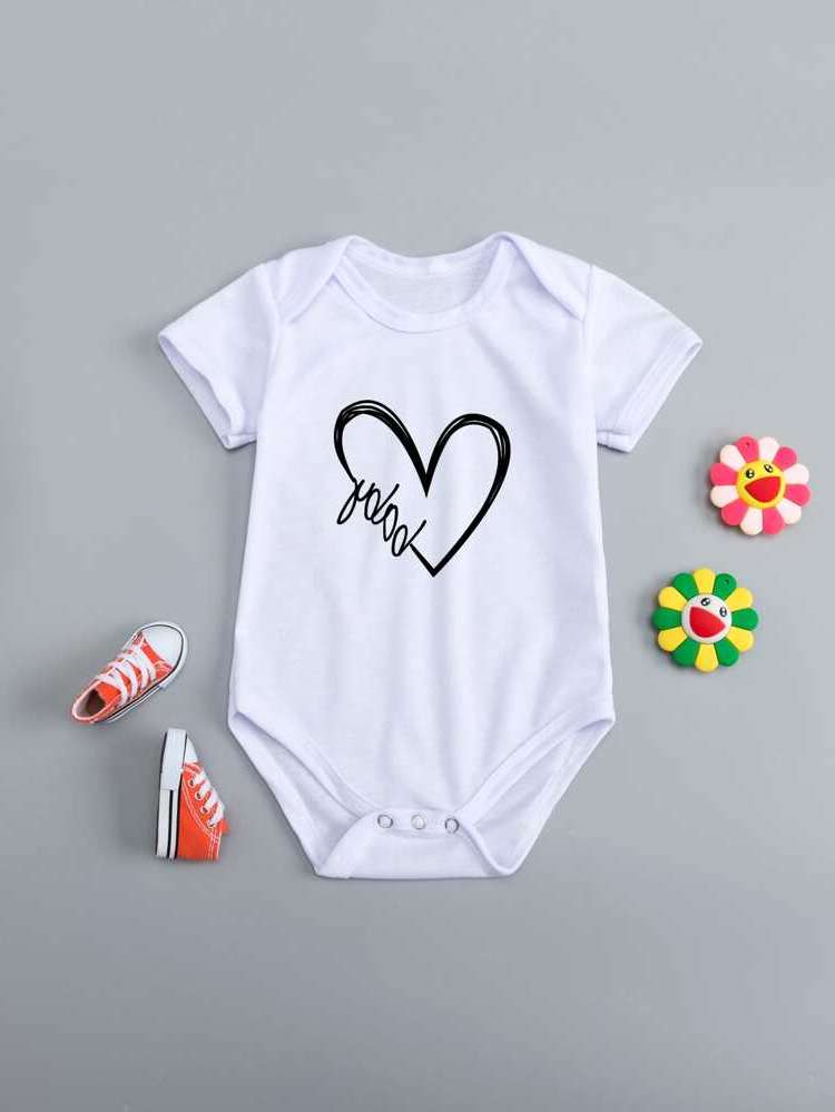  Button  Baby Bodysuits 7752