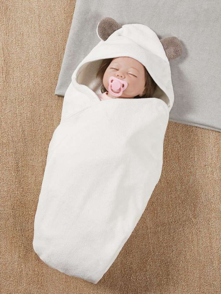   White Baby Swaddling Blankets 927