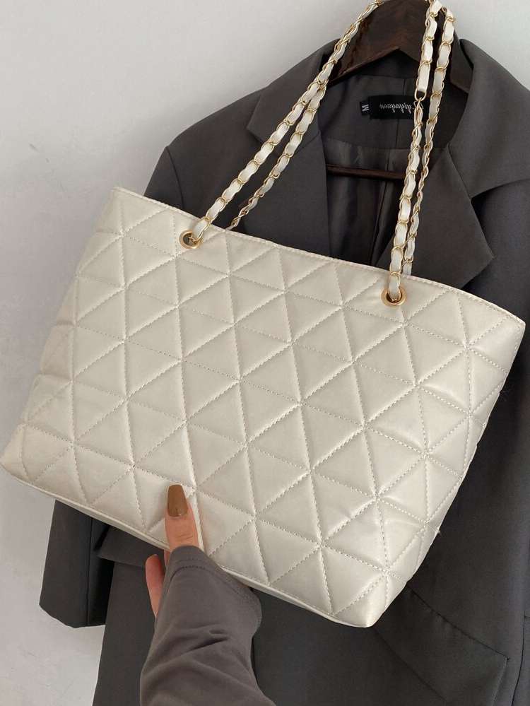  Fashionable Plain White Bags 2295