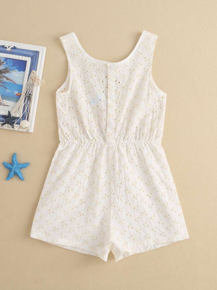  White Button Front Kids Clothing 2672