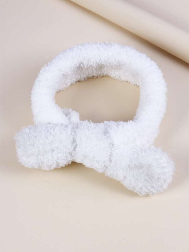 Casual Plain Bow Hair Bands 7941