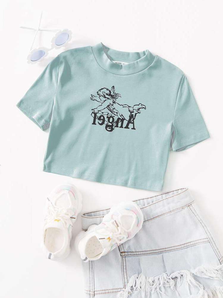  Crop Regular Fit Kids Clothing 51