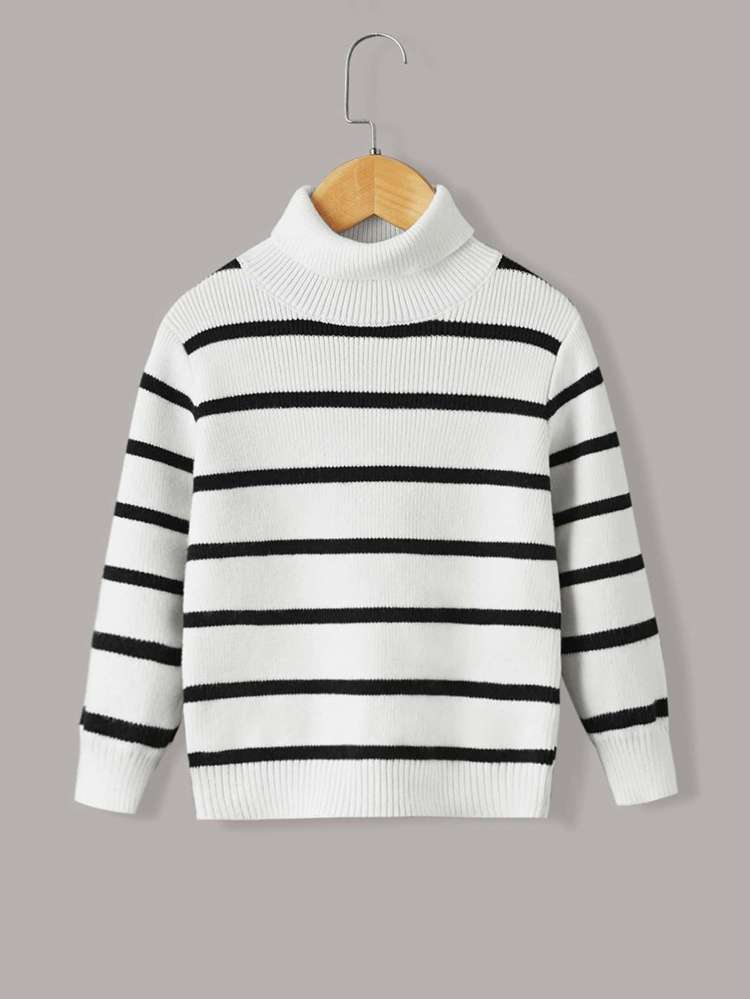 Regular Striped Long Sleeve Kids Clothing 6792