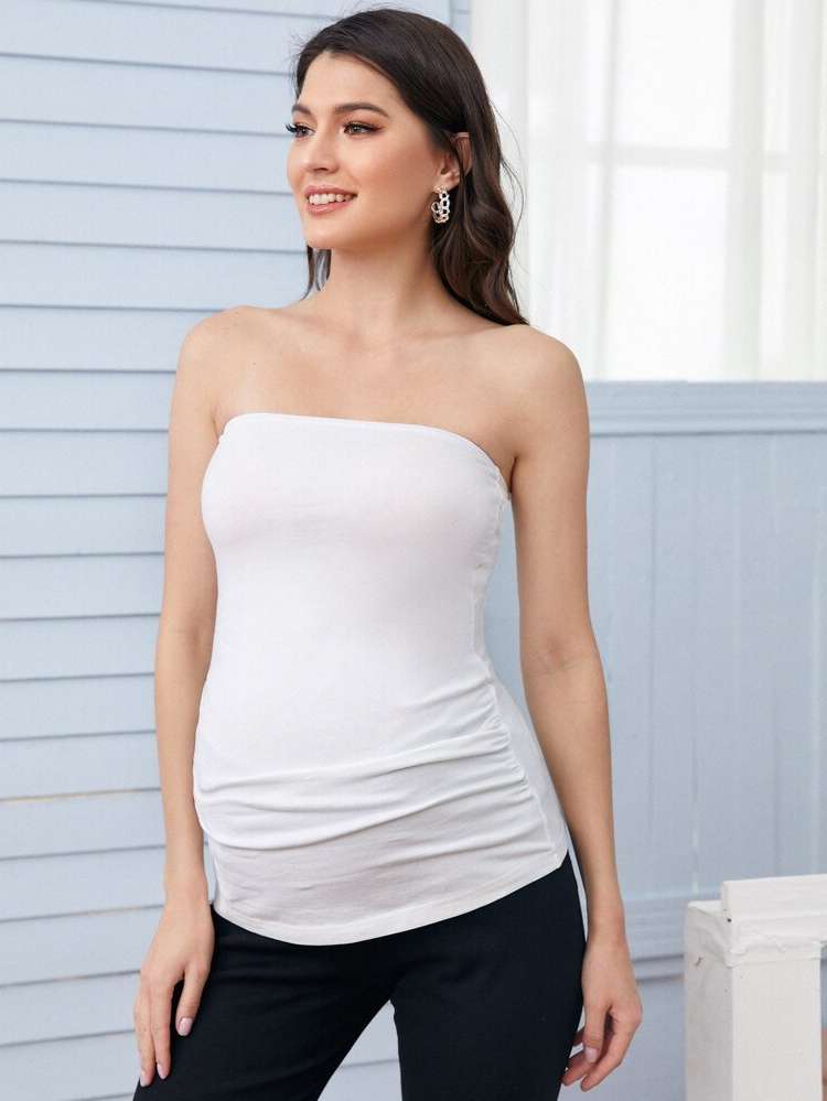  Regular Slim Fit White Baby  Mom 8316