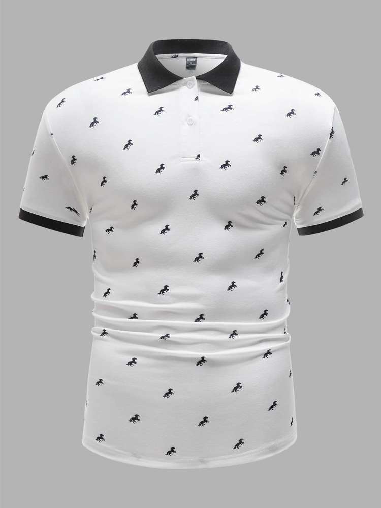  Polo Short Sleeve Men Polo Shirts 1661