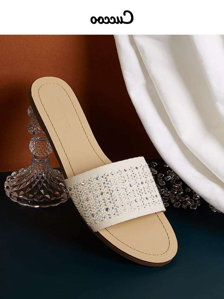  Rhinestone Plain Shoes 9865