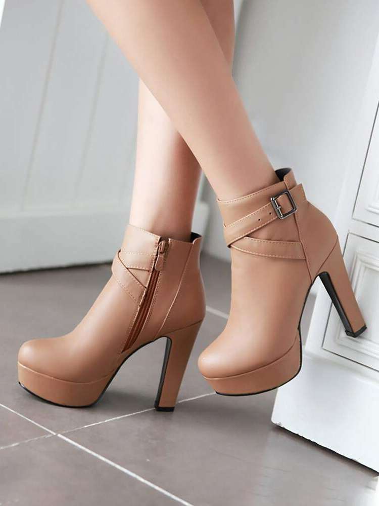   Buckle Women Shoes 1348