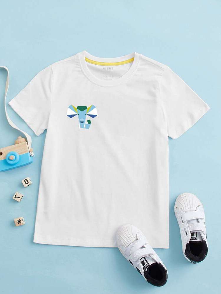  Casual Short Sleeve Regular Kids Clothing 6785