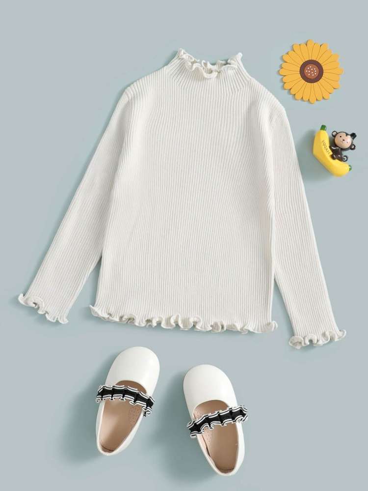 Casual White Regular Toddler Girls Clothing 1824