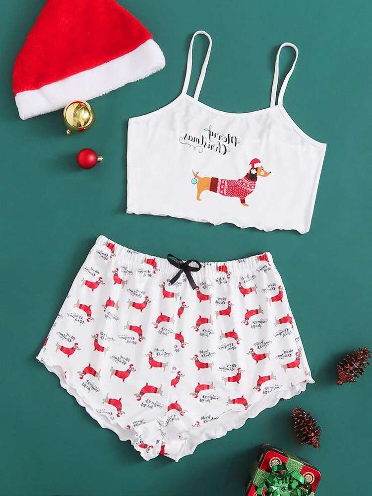  Christmas Bow Underwear  Sleepwear 54