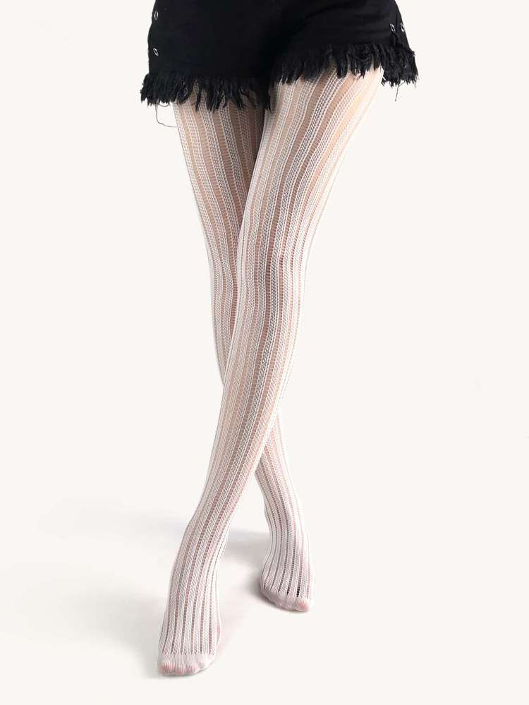   White Women Tights 3188