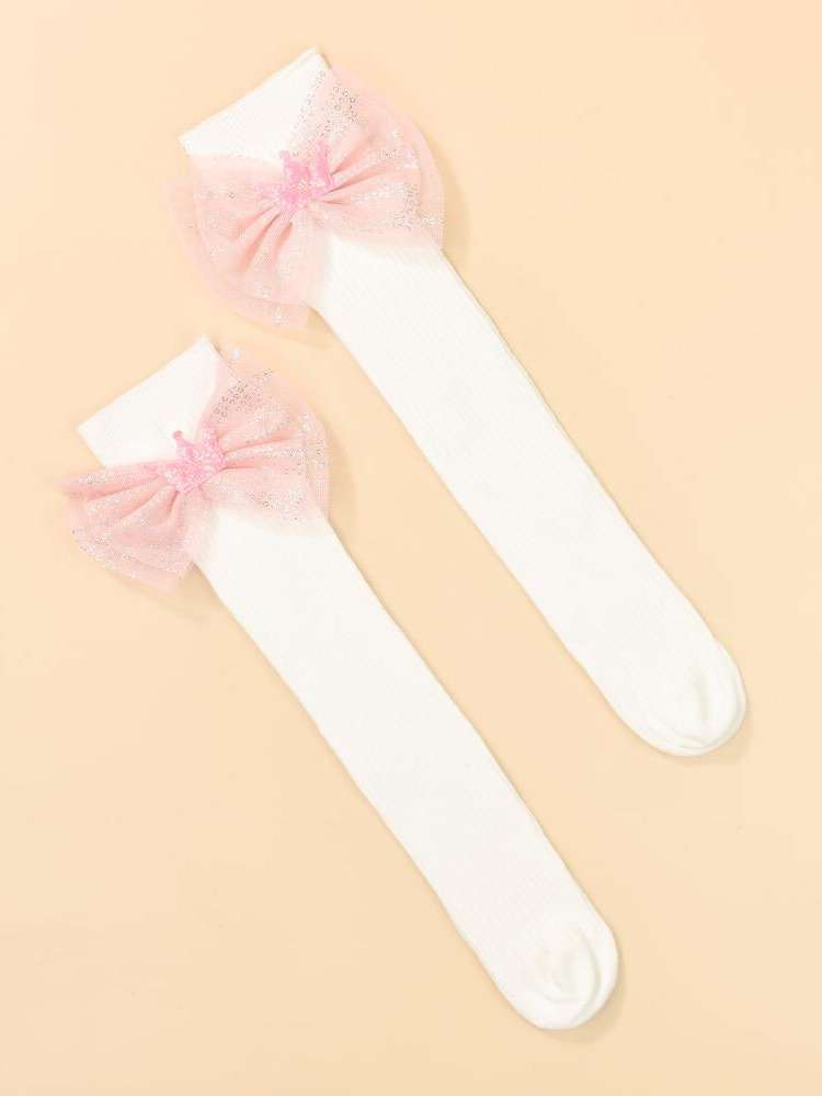   White Kids Socks 7188