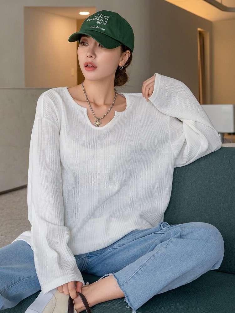  Oversized Long Women Tops, Blouses  Tee 405