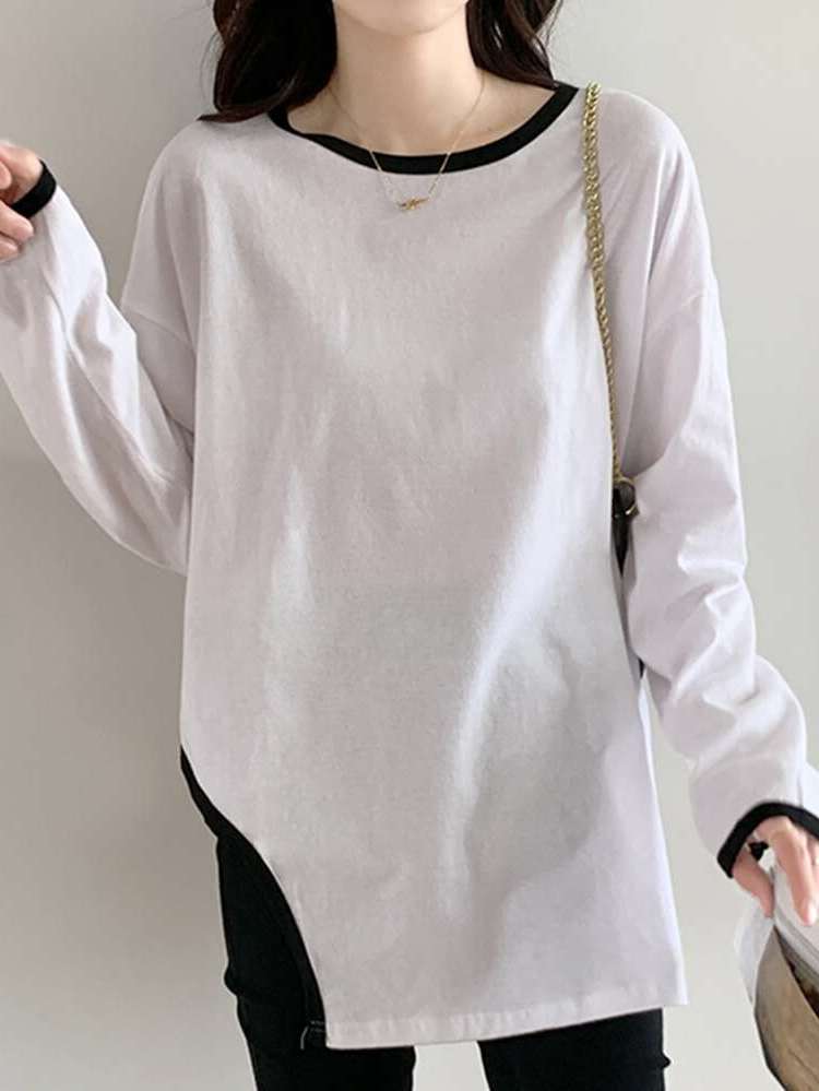 Casual Regular Fit Regular Women Tops, Blouses  Tee 392