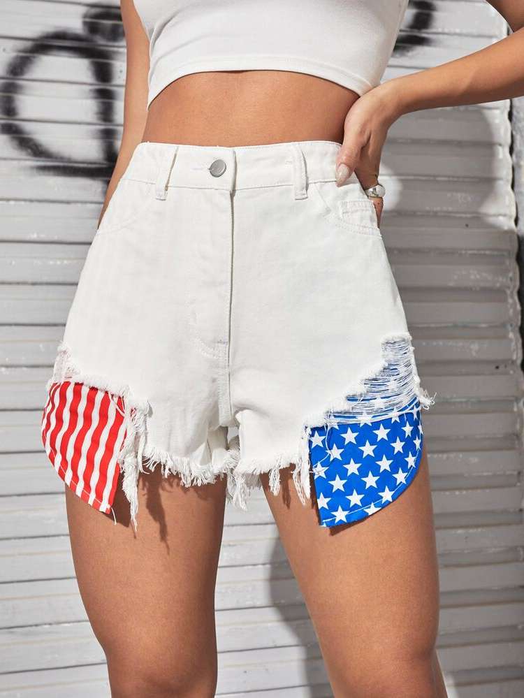   Regular Fit Women Denim Shorts 205