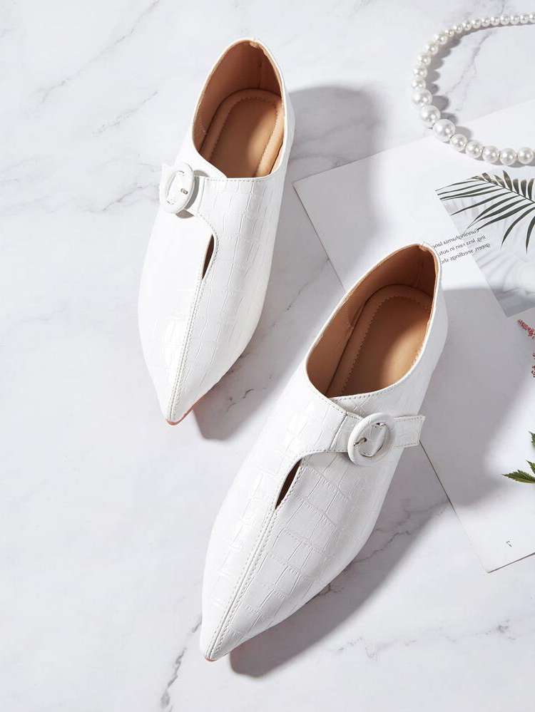   White Women Shoes 7010