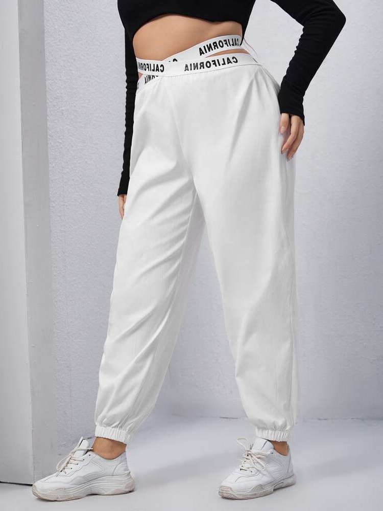   Plus Size Sweatpants 8603