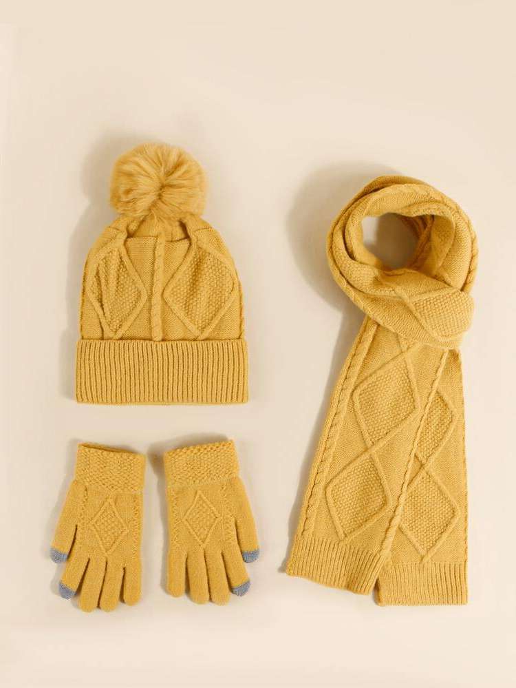  Yellow  Hats  Gloves 7923