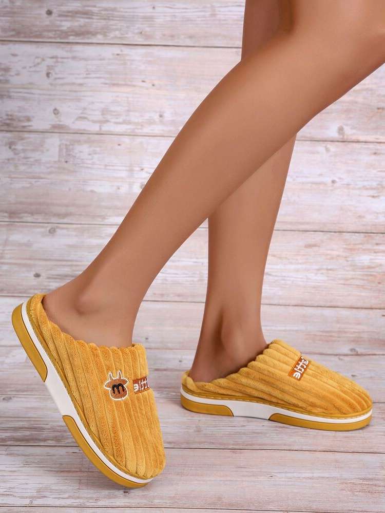   Yellow Women Slippers 2700