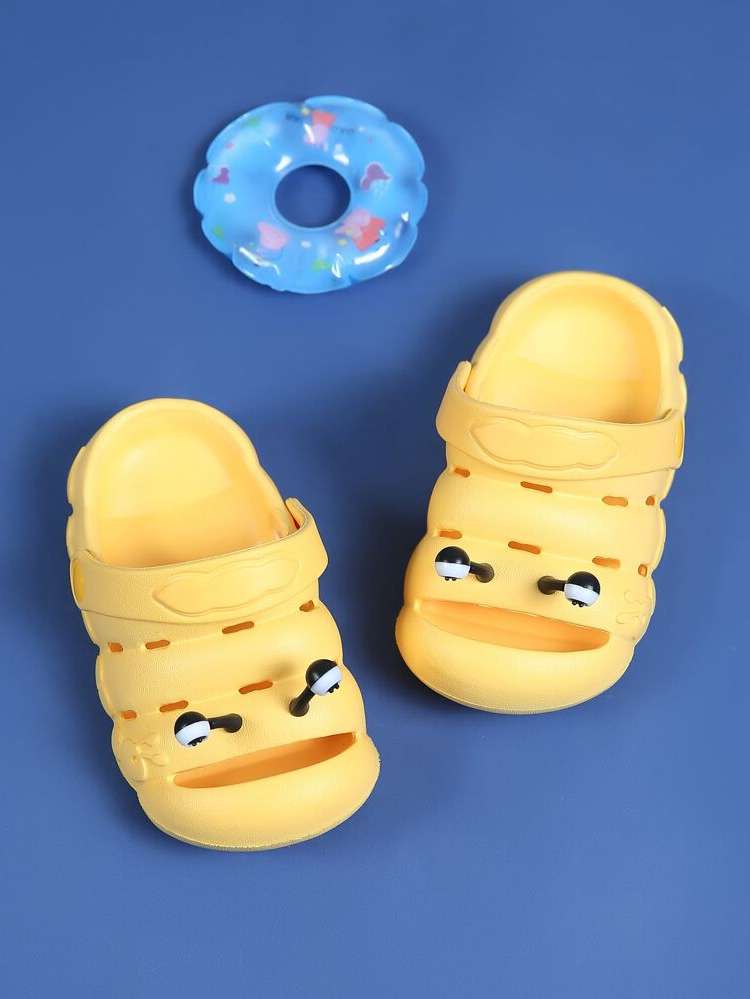 Yellow  Kids Shoes 9412