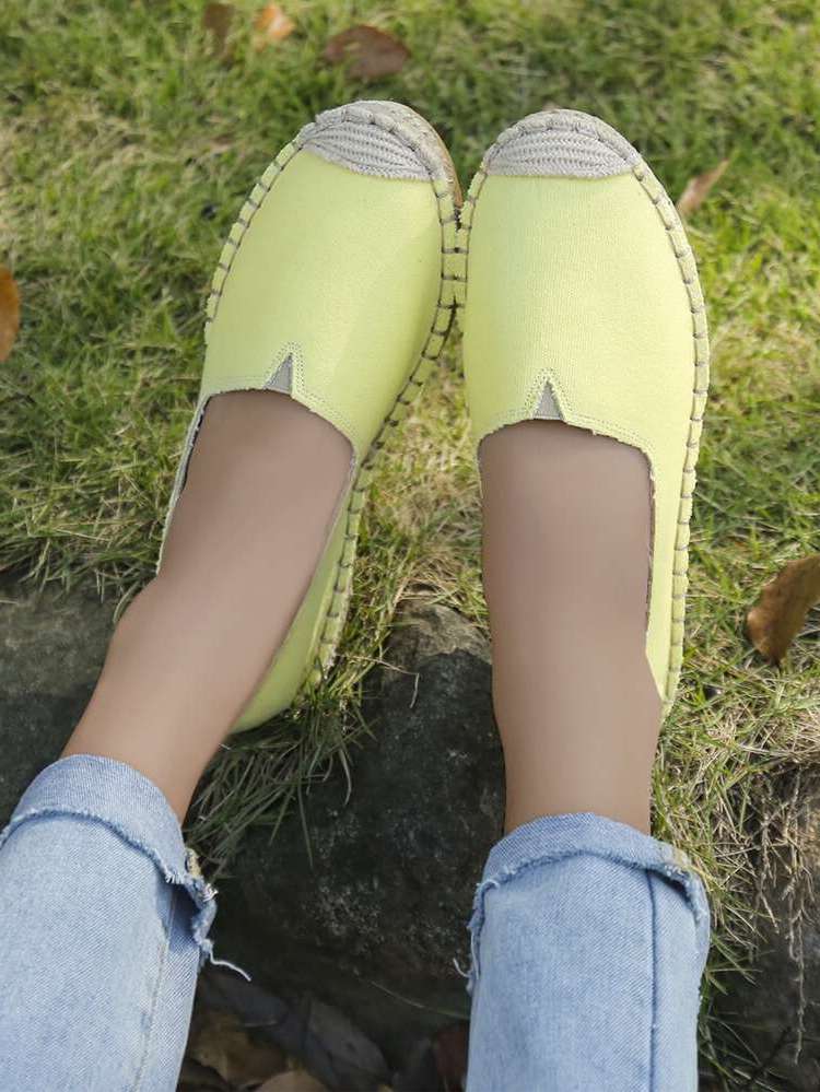  Yellow  Women Flats 4847